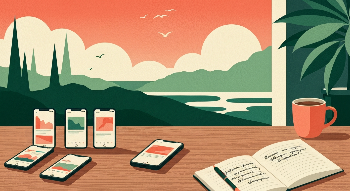 Five smartphone screens side by side showing Slova, Babbel, Pimsleur, Rosetta Stone, and Duolingo open to their Russian lesson interfaces